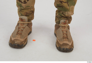 Waylon Crosby Army Pose A details of uniform leg shoes…